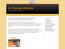 Tablet Screenshot of fundraising-buero.de